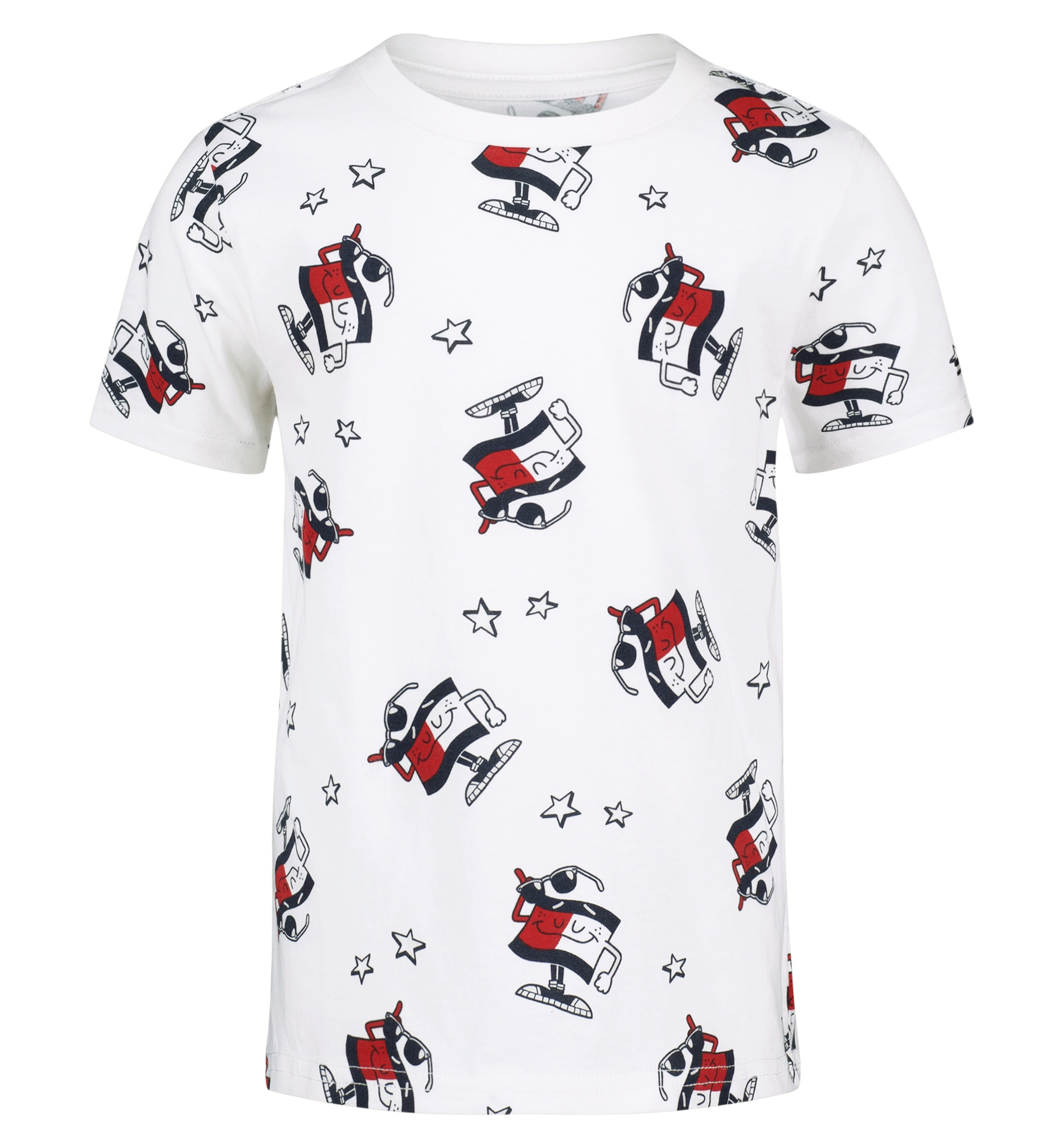 Tommy Hilfiger Boys' 2T-7 Short-Sleeve Graphic T-Shirt - Fresh White