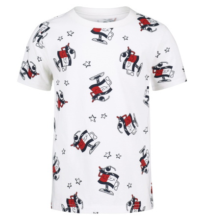 Tommy Hilfiger Boys' 2T-7 Short-Sleeve Graphic T-Shirt - Fresh White