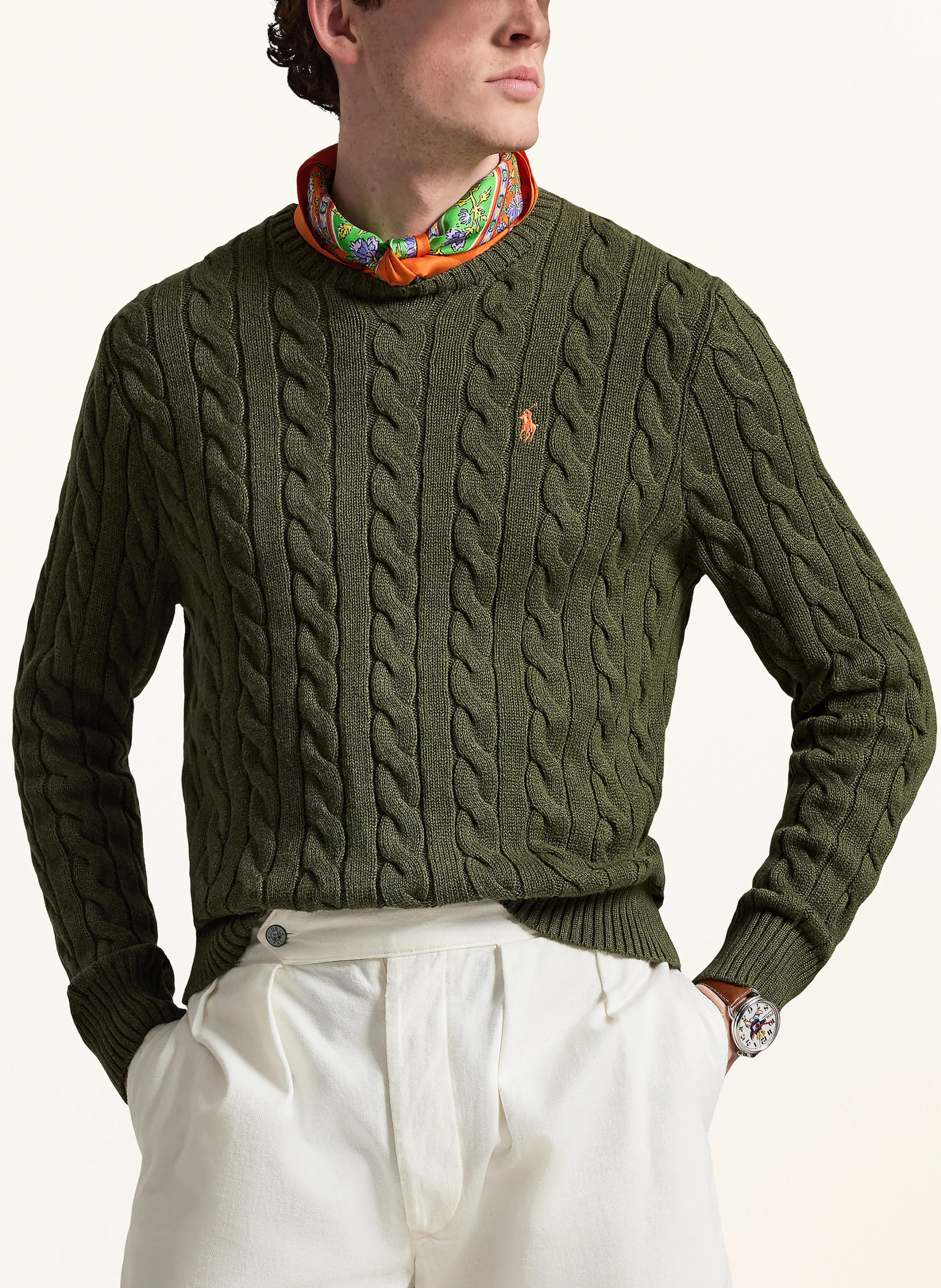 POLO RALPH LAUREN Pullover – DUNKELGRÜN
