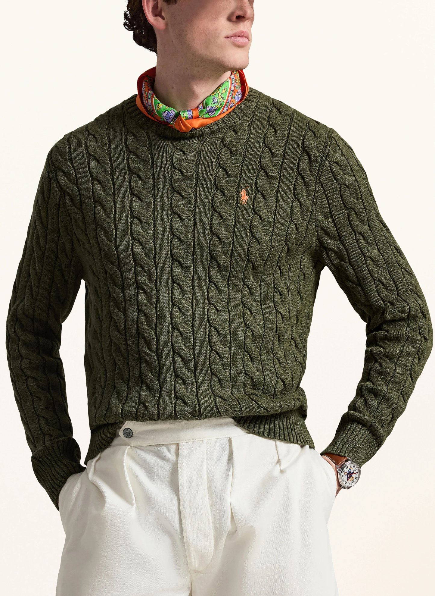 POLO RALPH LAUREN Pullover – DUNKELGRÜN