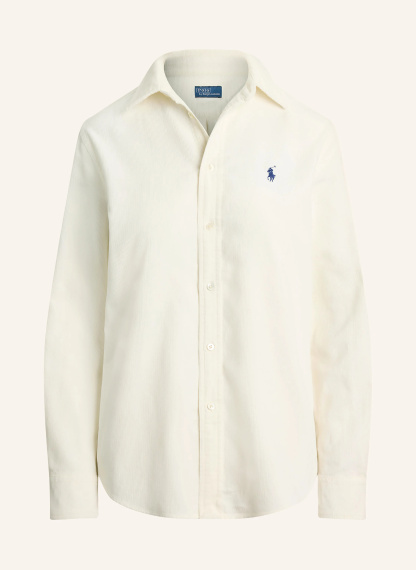 POLO RALPH LAUREN Hemdbluse aus Cord – CREME