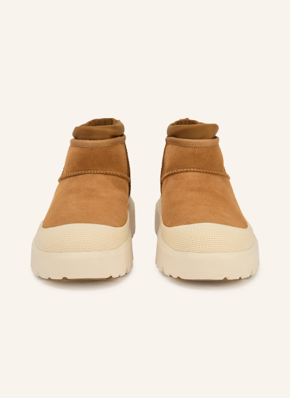 UGG Plateau-Boots CLASSIC ULTRA MINI WEATHER HYBRID – CAMEL / CREME