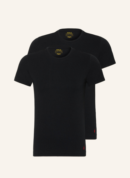 POLO RALPH LAUREN 2er-Pack T-Shirts – SCHWARZ