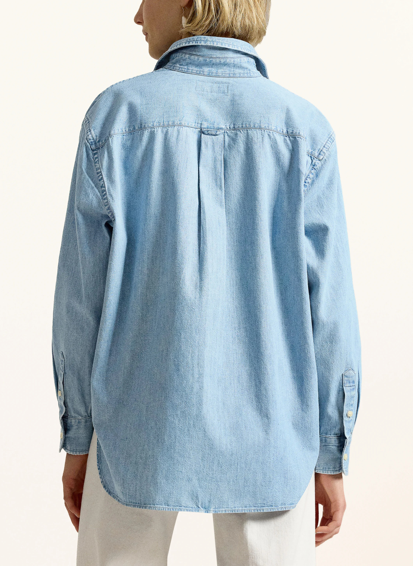 POLO RALPH LAUREN Jeansbluse – HELLBLAU