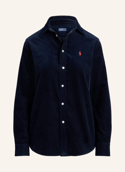 POLO RALPH LAUREN Hemdbluse aus Cord – DUNKELBLAU