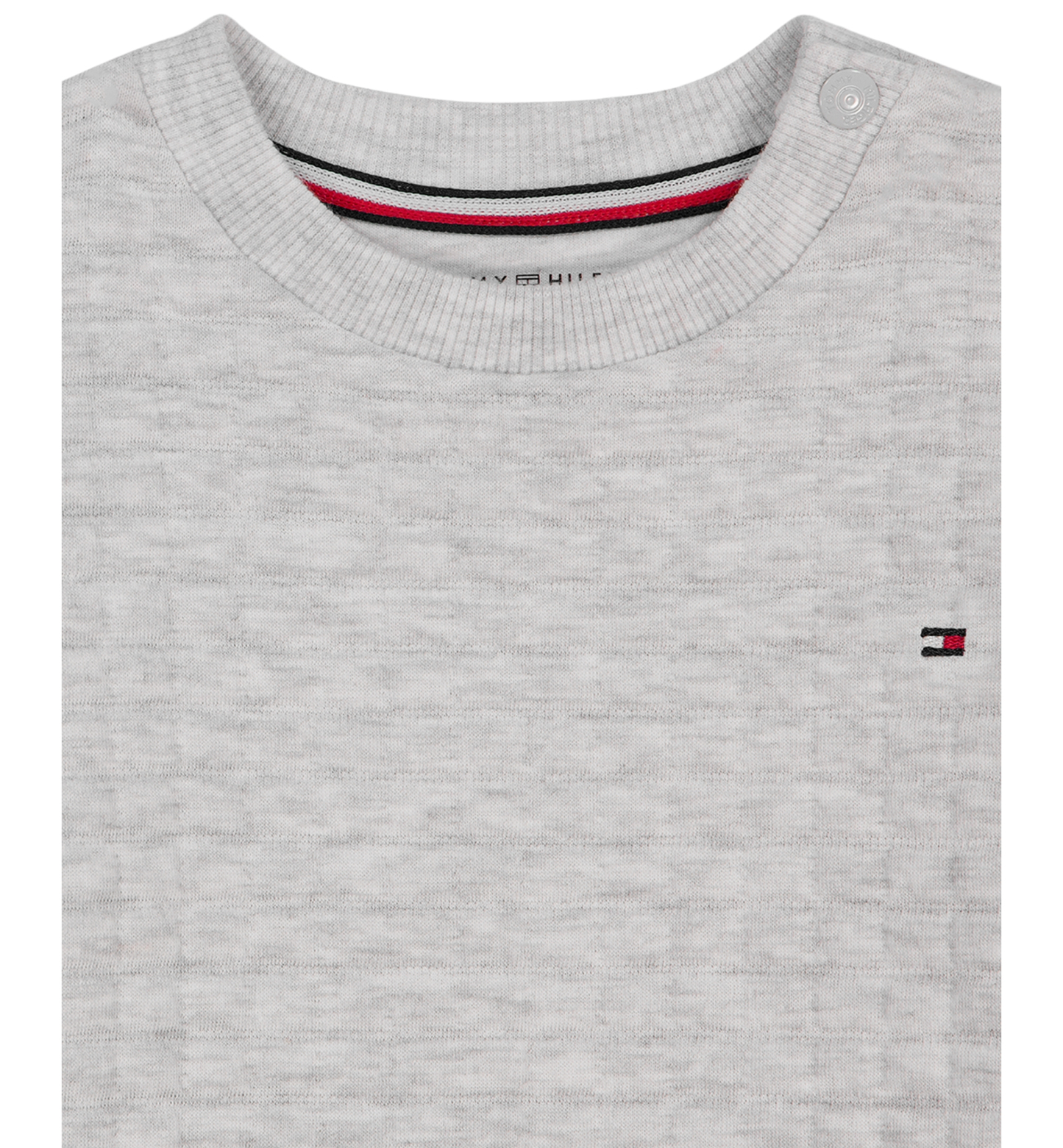 Tommy Hilfiger Baby Boys' Long-Sleeve Crewneck and Joggers, 2-Piece Set - Gray