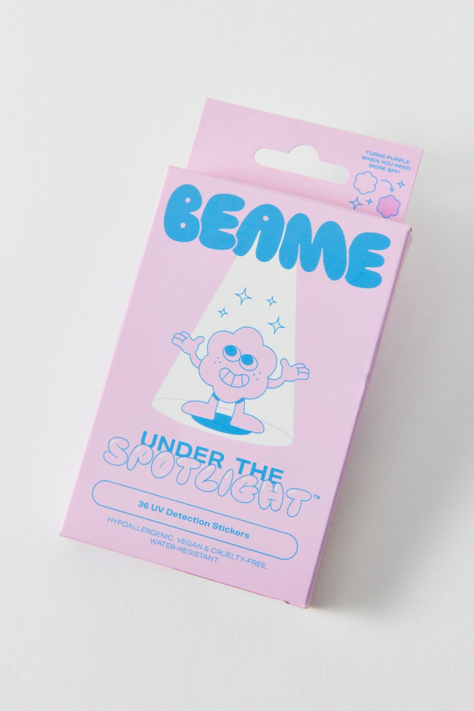 BEAME Under The Spotlight™ UV Detection Sticker Set - Light Blue