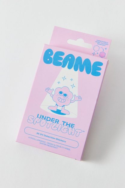 BEAME Under The Spotlight™ UV Detection Sticker Set - Light Blue