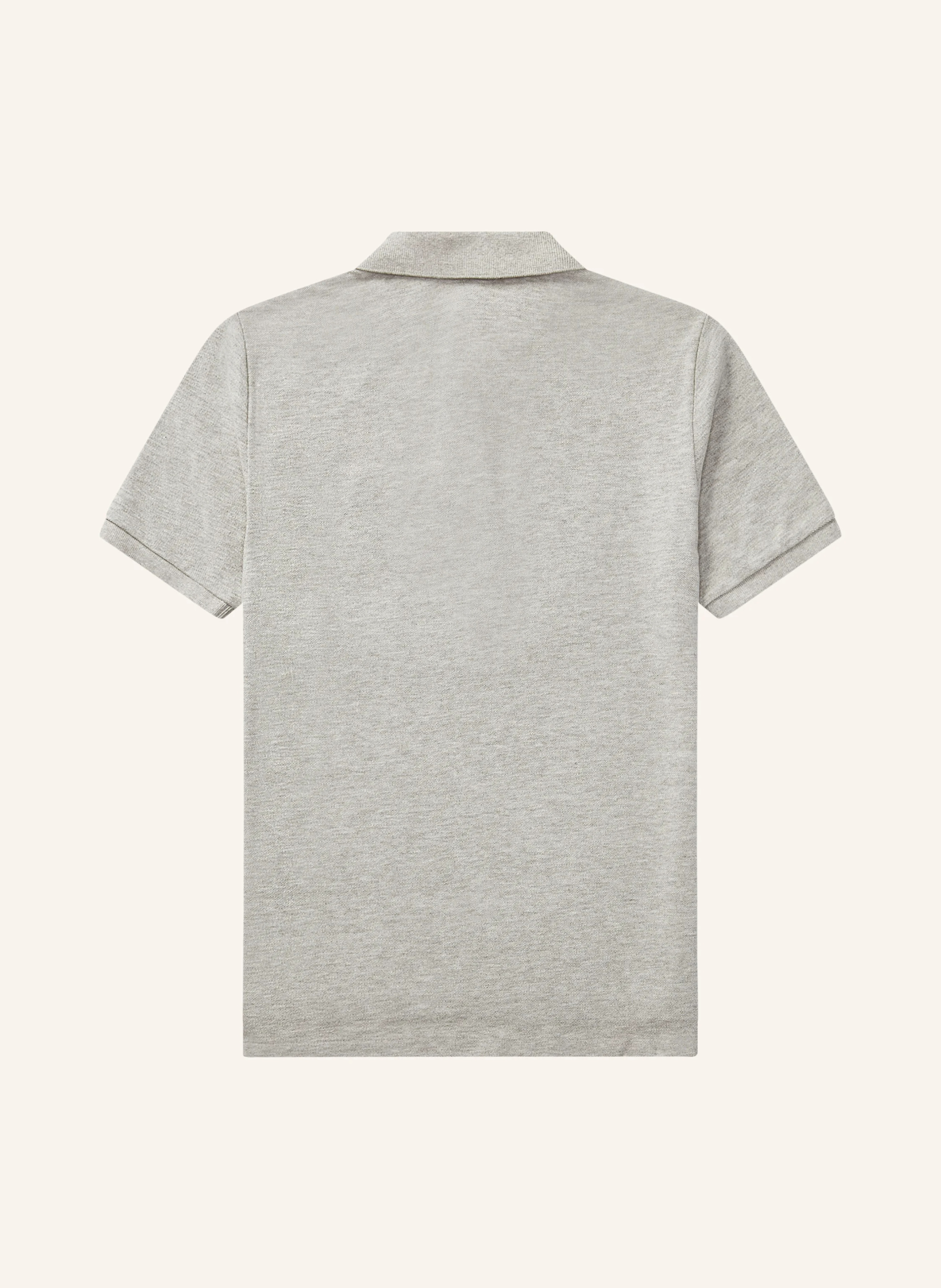 POLO RALPH LAUREN Piqué-Poloshirt Classic Fit – HELLGRAU