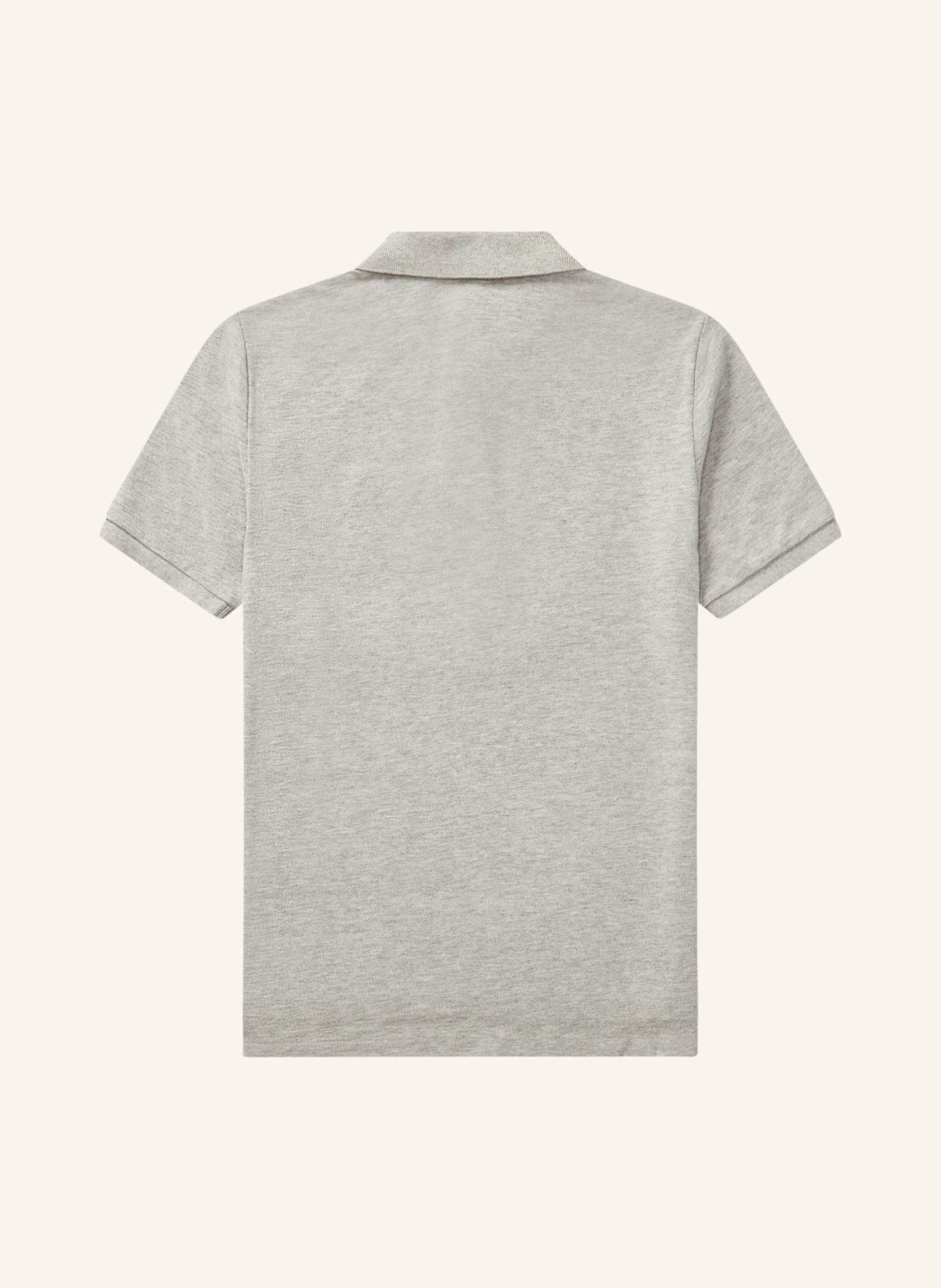 POLO RALPH LAUREN Piqué-Poloshirt Classic Fit – HELLGRAU