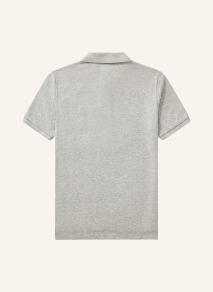 POLO RALPH LAUREN Piqué-Poloshirt Classic Fit – HELLGRAU