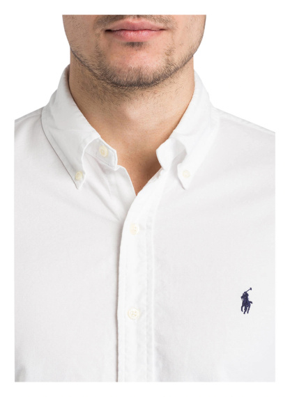 POLO RALPH LAUREN Hemd Slim Fit – WEISS