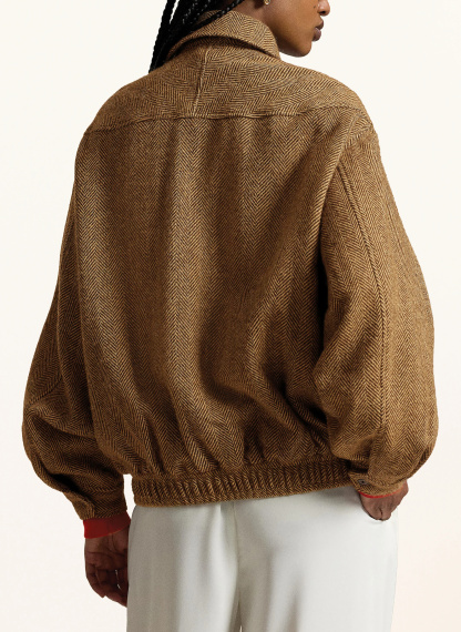 POLO RALPH LAUREN Blouson – DUNKELBRAUN / HELLBRAUN