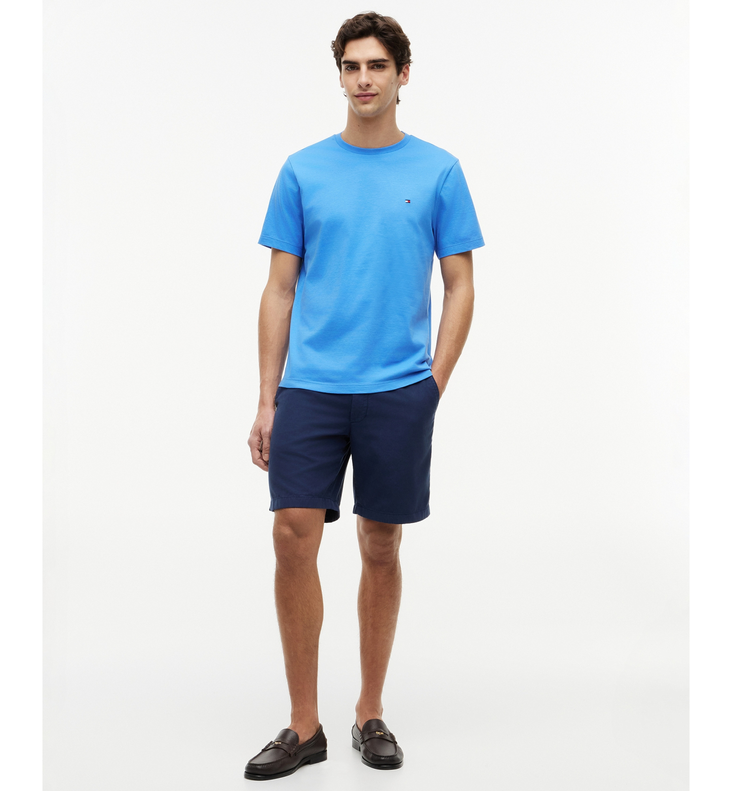 Tommy Hilfiger Men's Essential Regular-Fit T-Shirt - Blue Spell