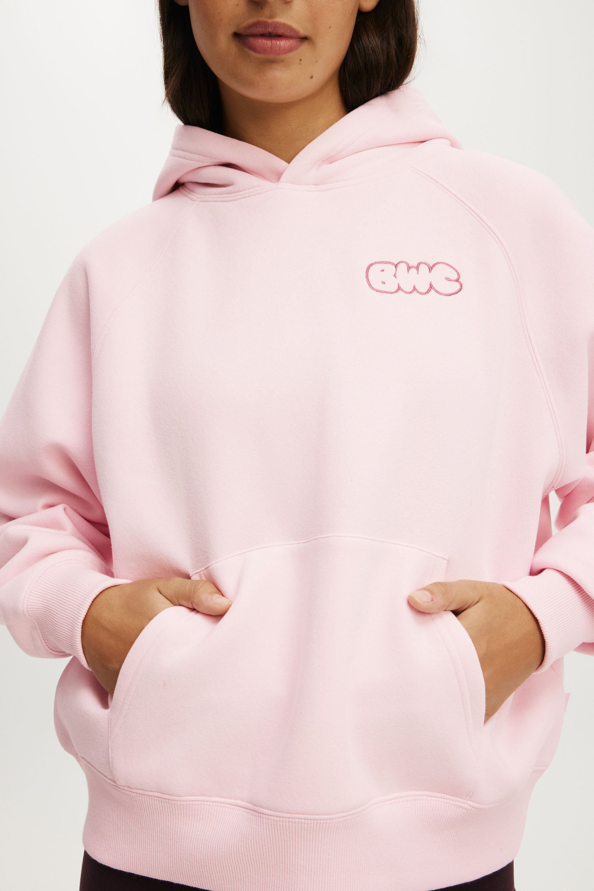 Plush Premium Graphic Raglan Hoodie, CHERRY DREAM/BODY WELLNESS - example image 5