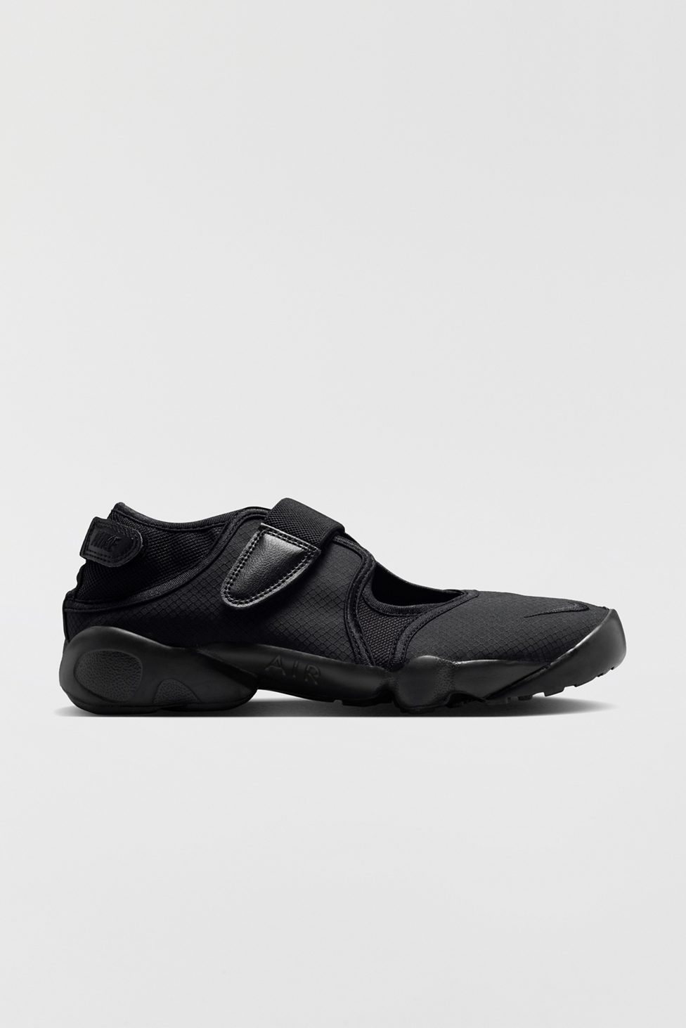 Nike Women's Air Rift Sneakers - Black/ Black-White