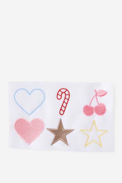 Capri Cotton Beach Towel Personalisation, CLASSIC STRIPE CHERRY DREAM CACTUS FLOWER - example image 4