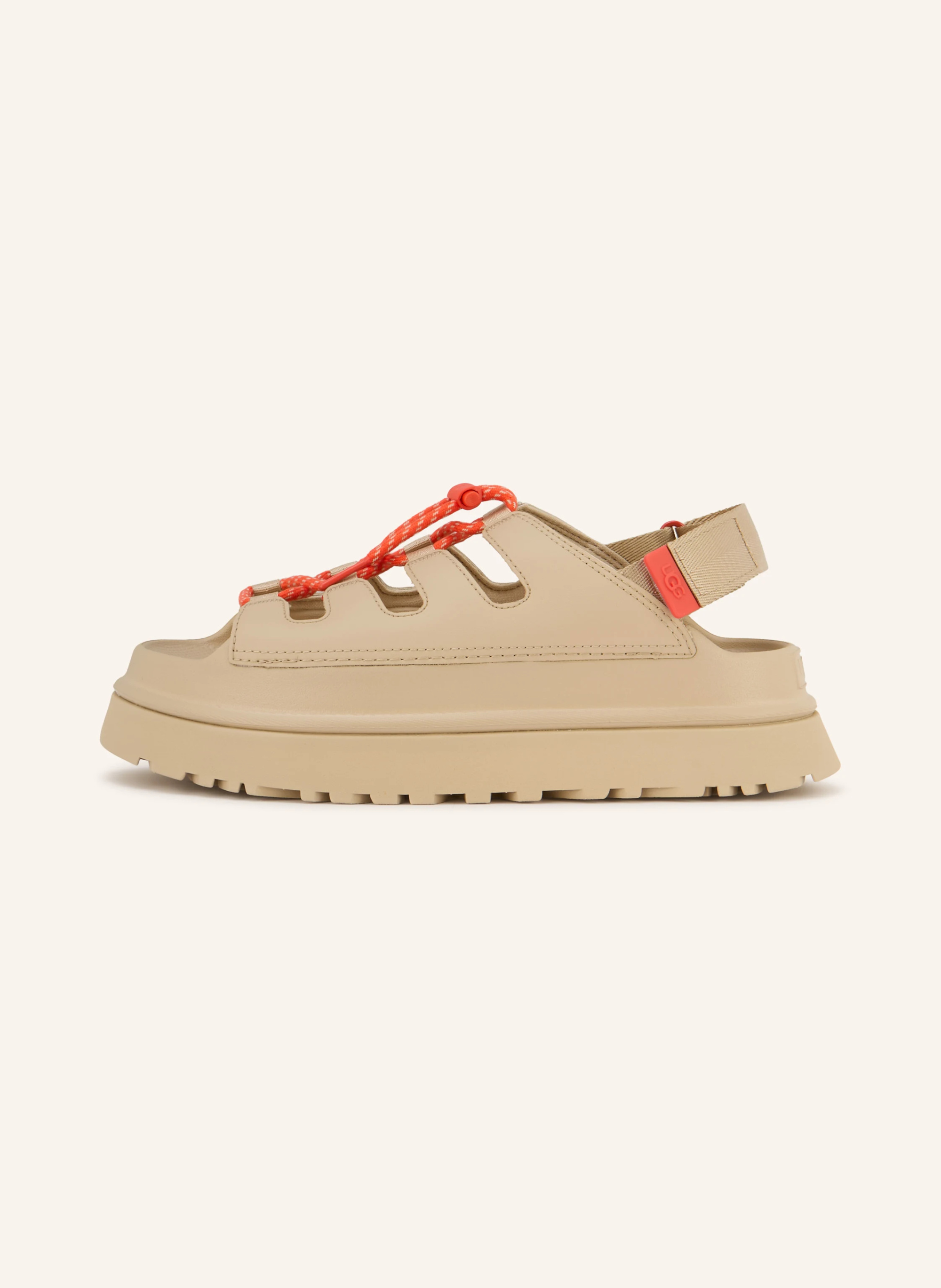 UGG Plateau-Sandalen GOLDENGLOW TOGGLE – BEIGE