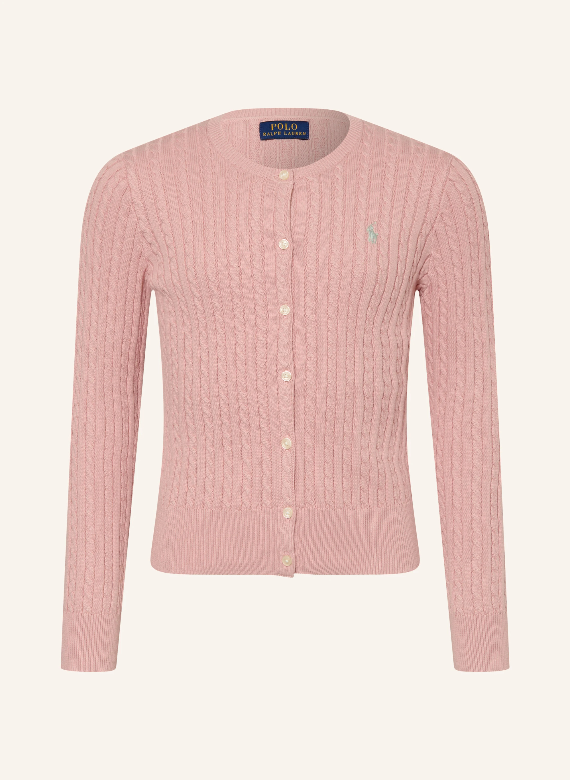 POLO RALPH LAUREN Strickjacke – ROSÉ