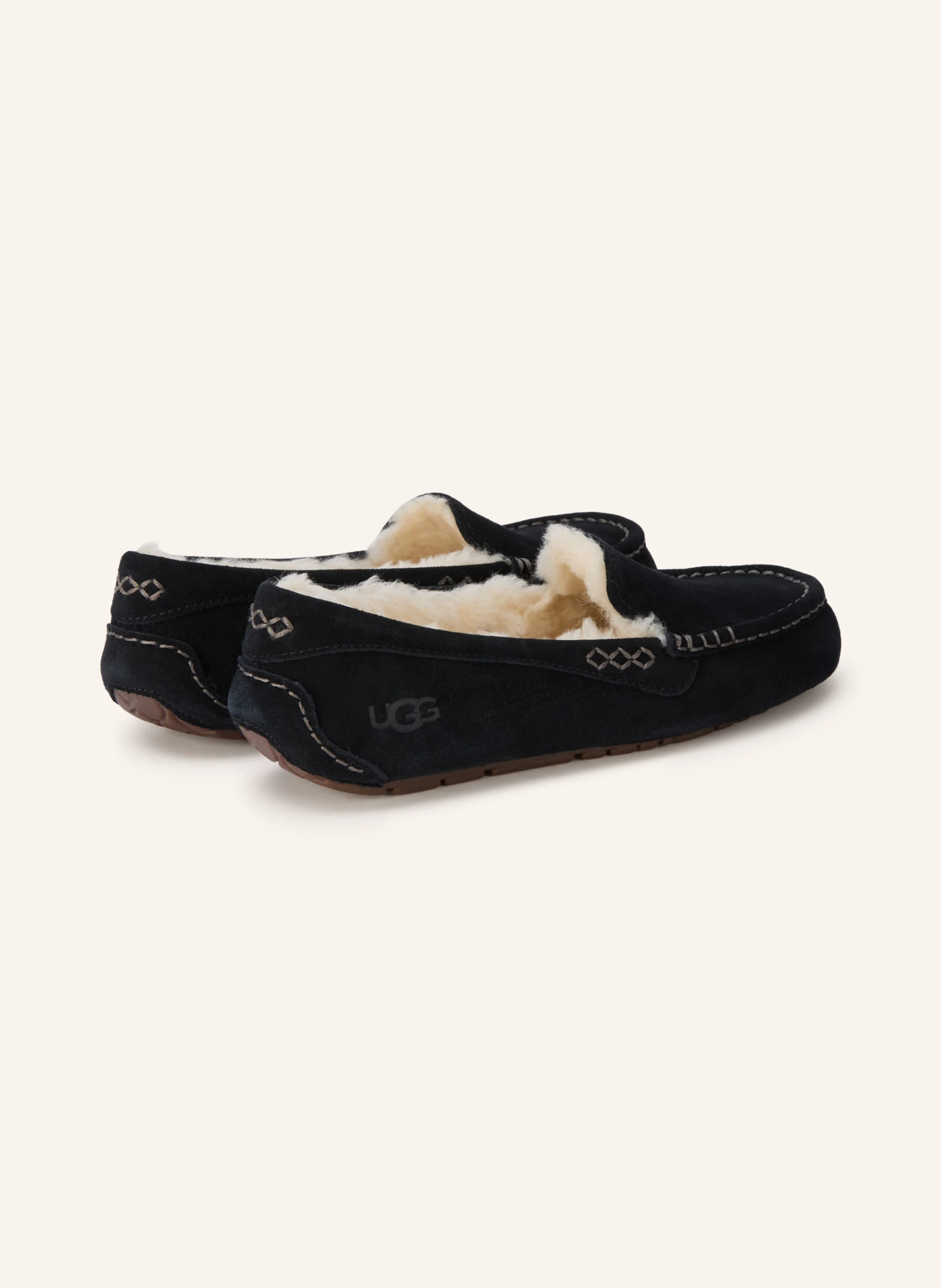 UGG Hausschuhe W ANSLEY – SCHWARZ