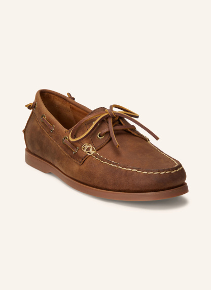 POLO RALPH LAUREN Bootsschuhe MERTON – COGNAC