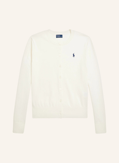 POLO RALPH LAUREN Strickjacke – CREME