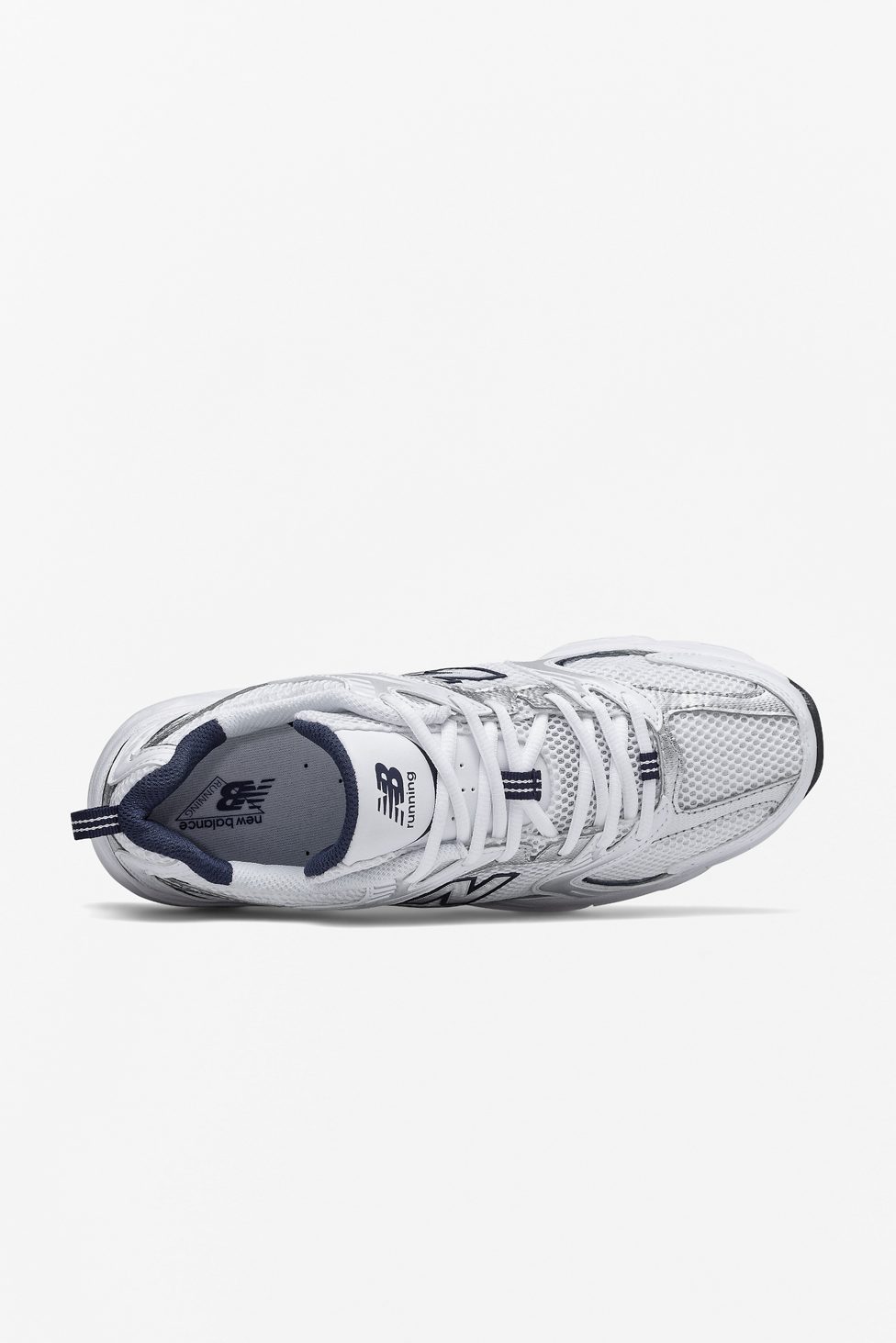 New Balance 530 Sneakers - White with Natural Indigo