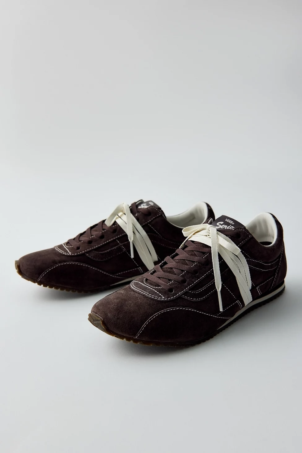 Vans Premium Super Lowpro Trainer Sneakers - Brown