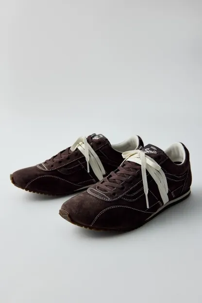 Vans Premium Super Lowpro Trainer Sneakers - Brown
