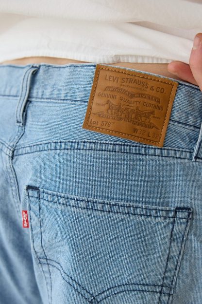 Levi’s® 578 Baggy Fit Jeans - Aged Indigo Pin Check