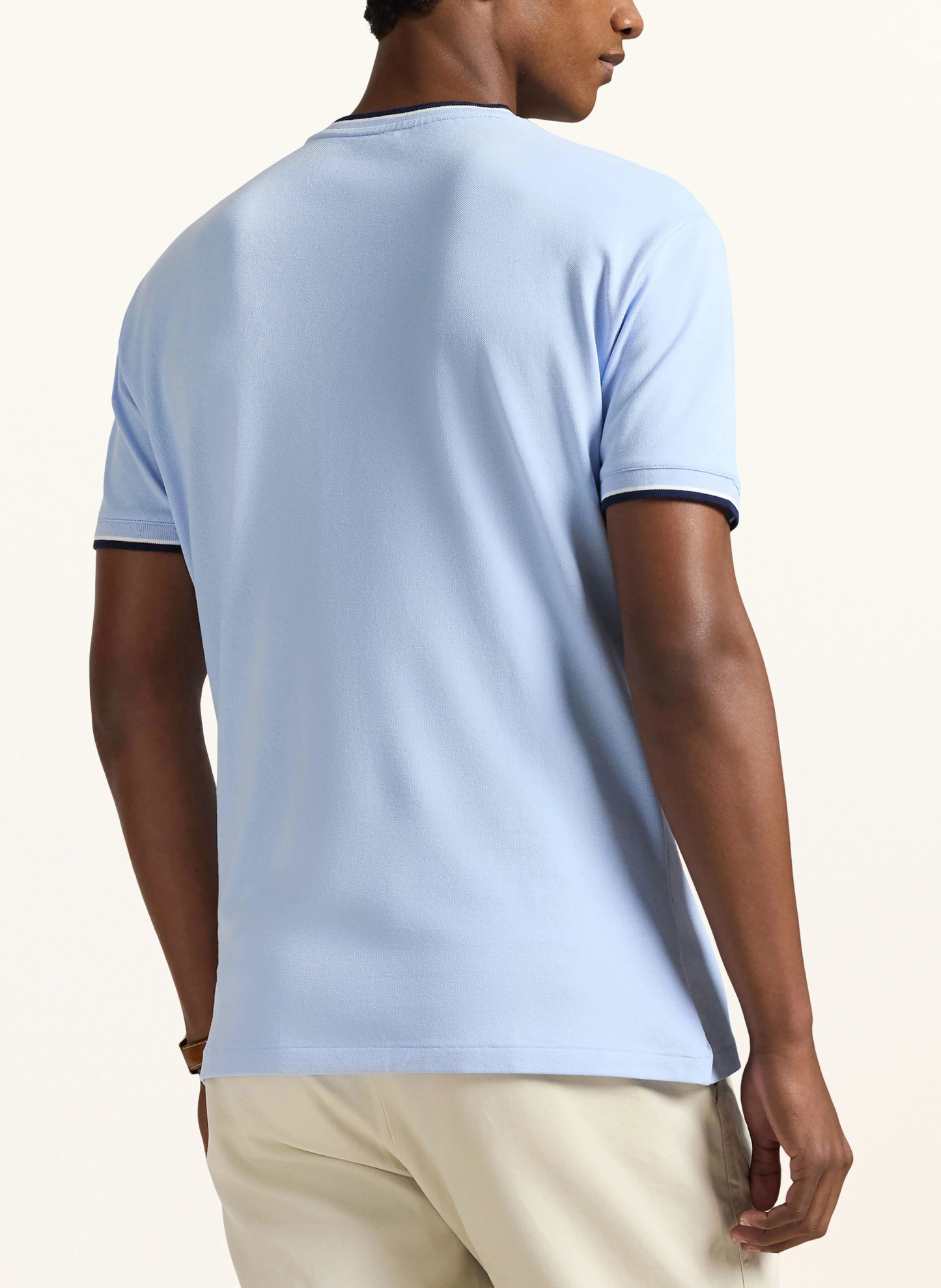 POLO RALPH LAUREN T-Shirt – HELLBLAU / DUNKELBLAU / WEISS