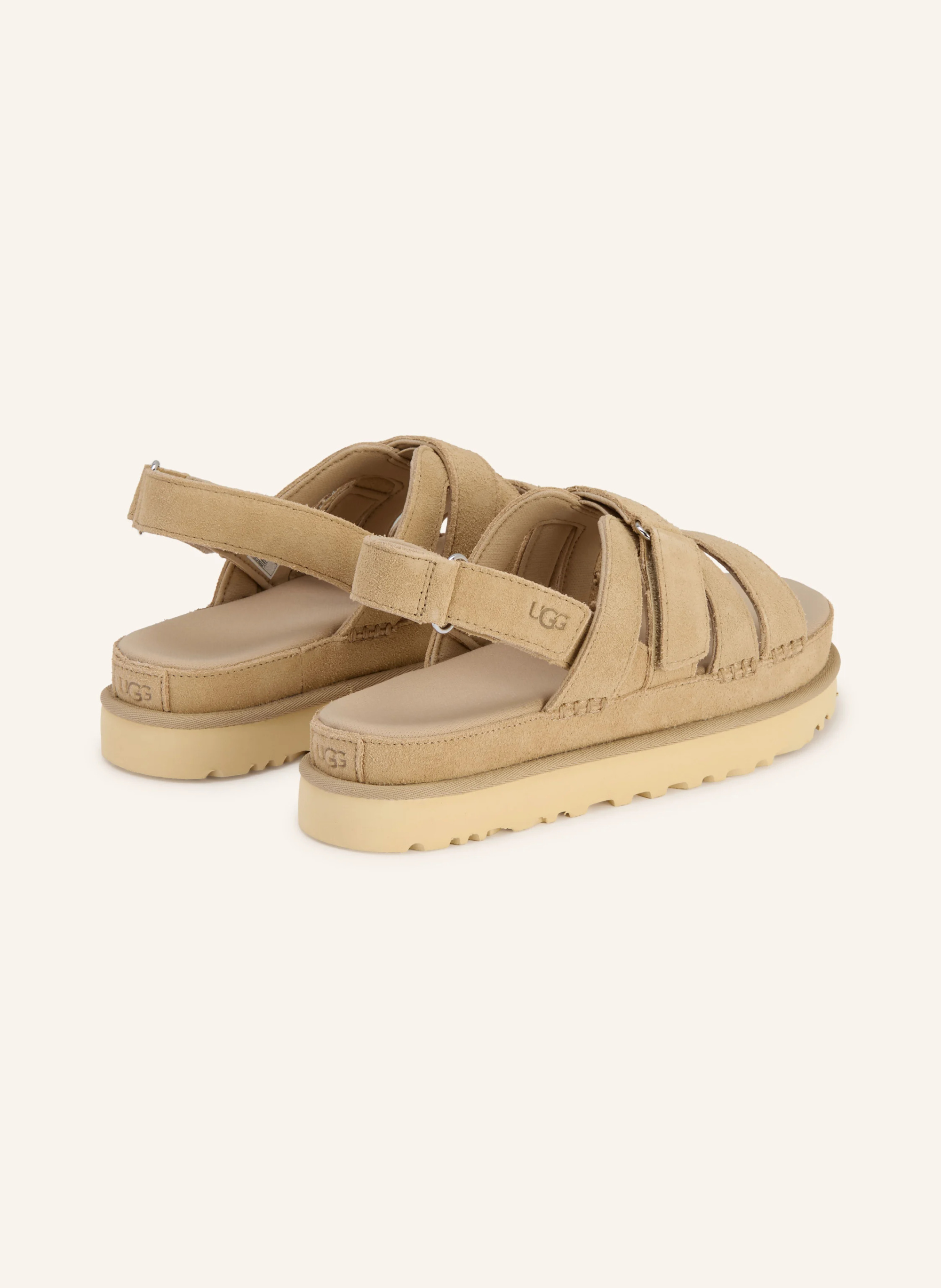 UGG Plateau-Sandalen GOLDENSTAR GLEAM – BEIGE