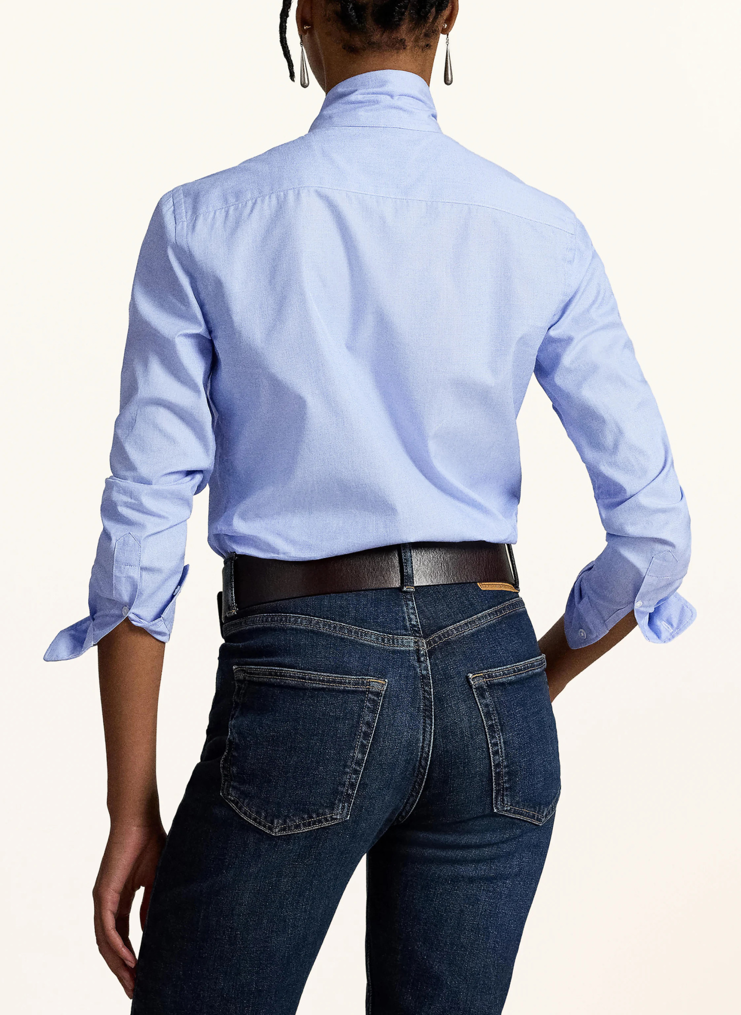 POLO RALPH LAUREN Schluppenbluse – HELLBLAU