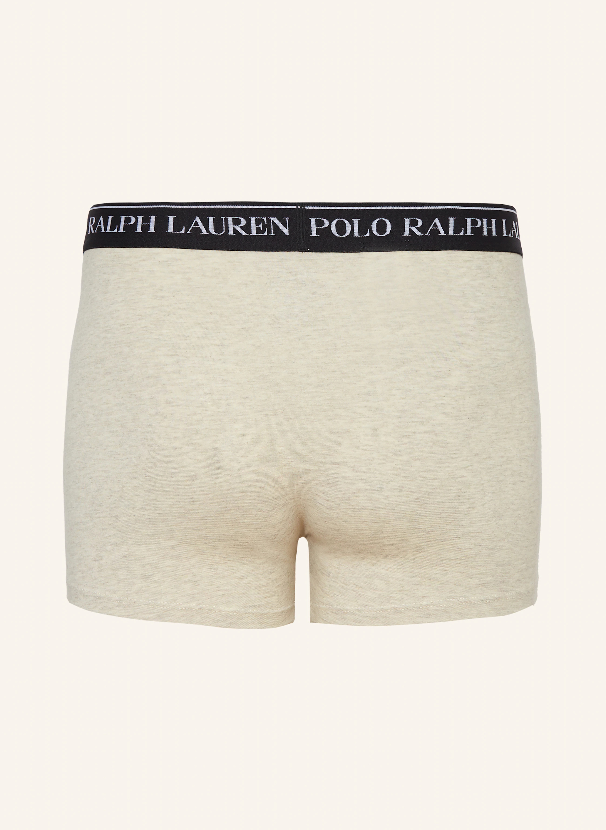 POLO RALPH LAUREN 3er-Pack Boxershorts – SCHWARZ / CREME / HELLBRAUN