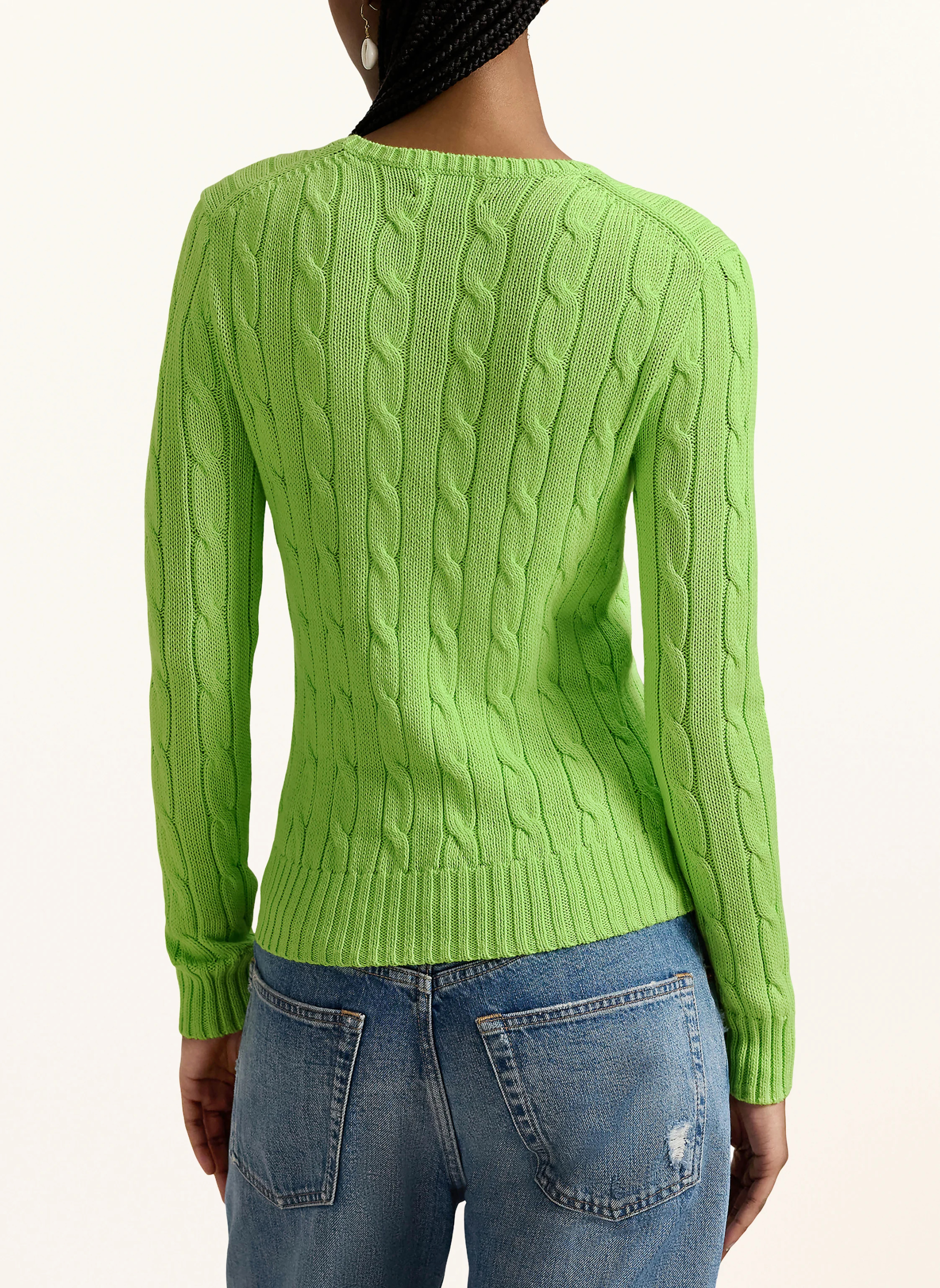 POLO RALPH LAUREN Pullover – NEONGRÜN
