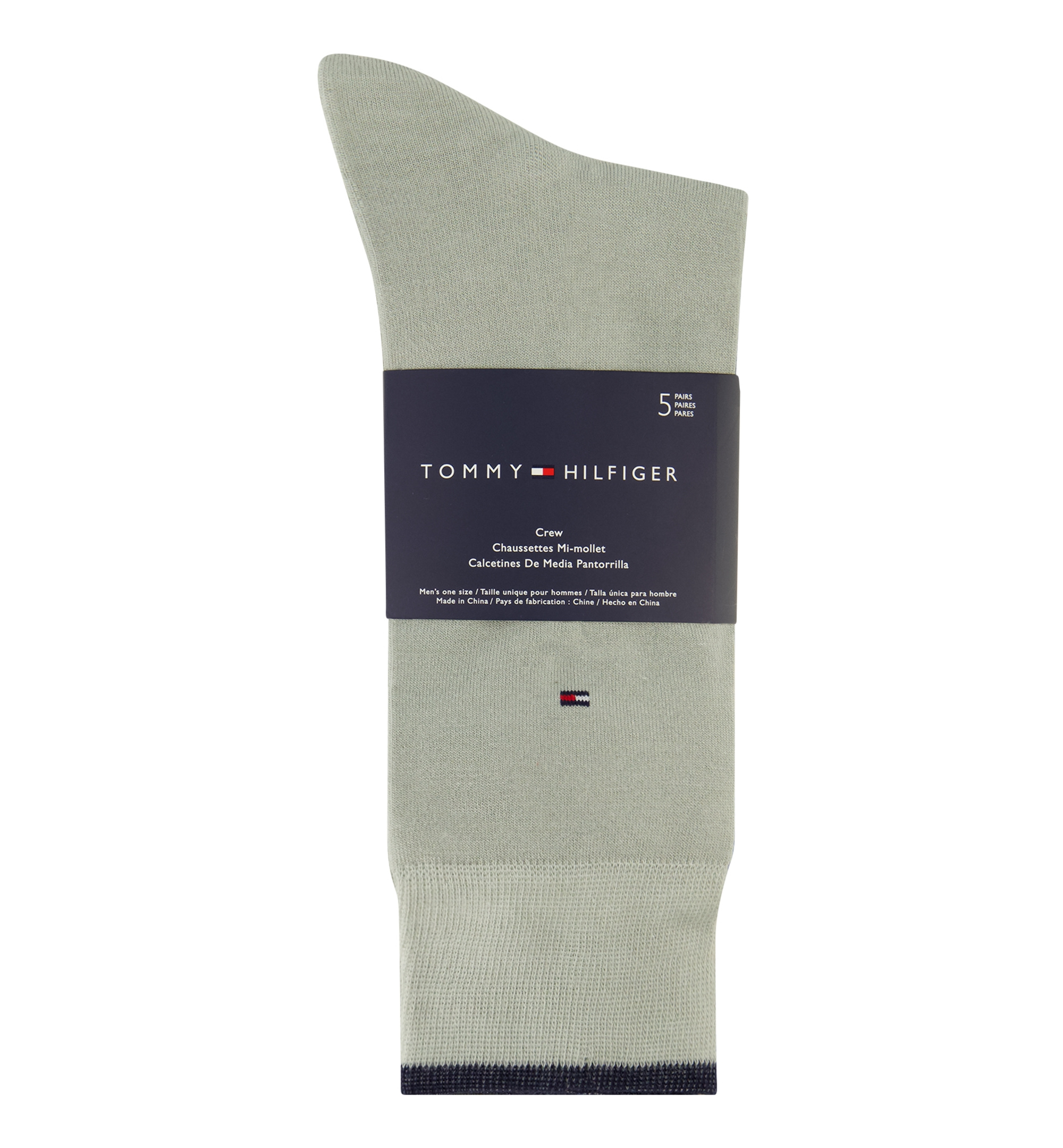 Tommy Hilfiger Men's Dress Socks, 5-Pack - Assorted Multi