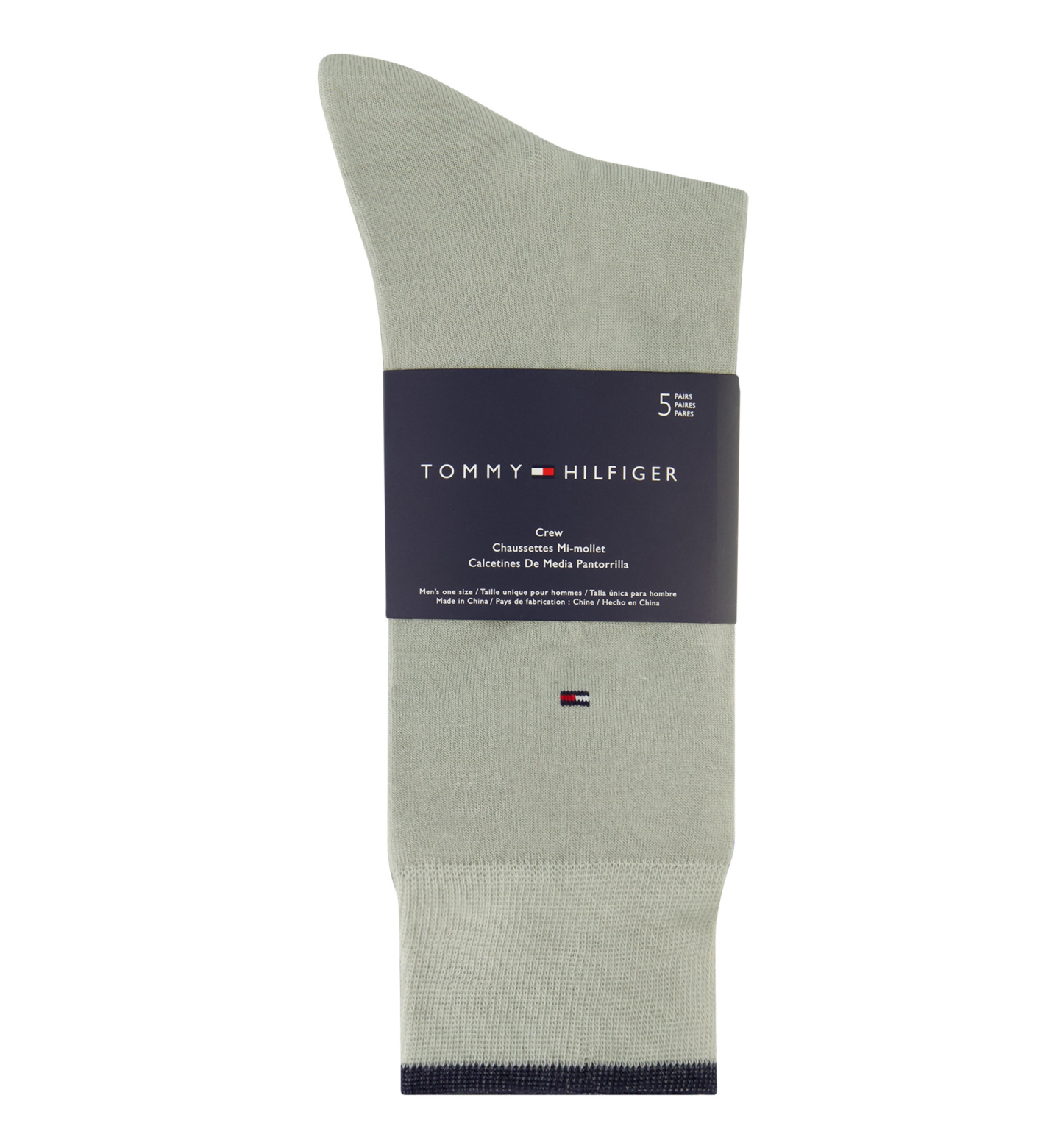 Tommy Hilfiger Men's Dress Socks, 5-Pack - Assorted Multi