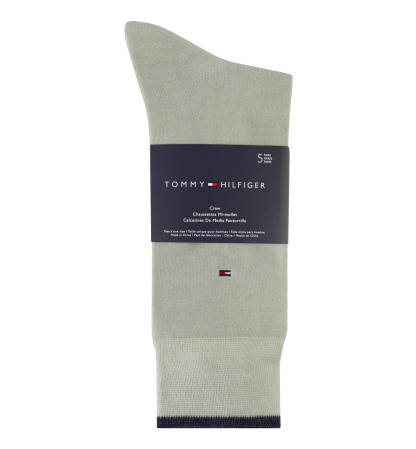 Tommy Hilfiger Men's Dress Socks, 5-Pack - Assorted Multi