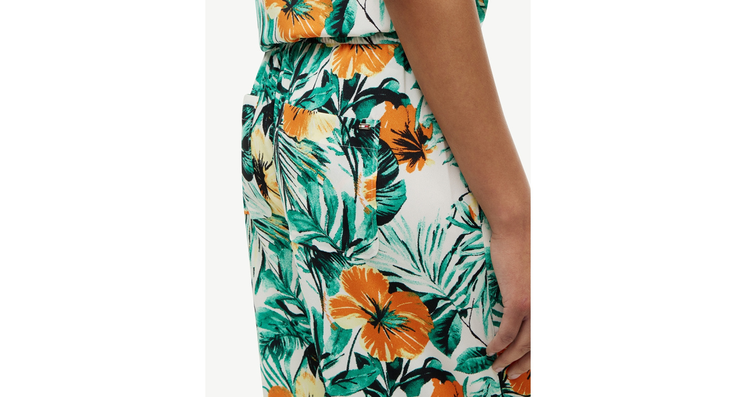 Tommy Hilfiger Women's Printed Pull-On Pants - Summer Floral