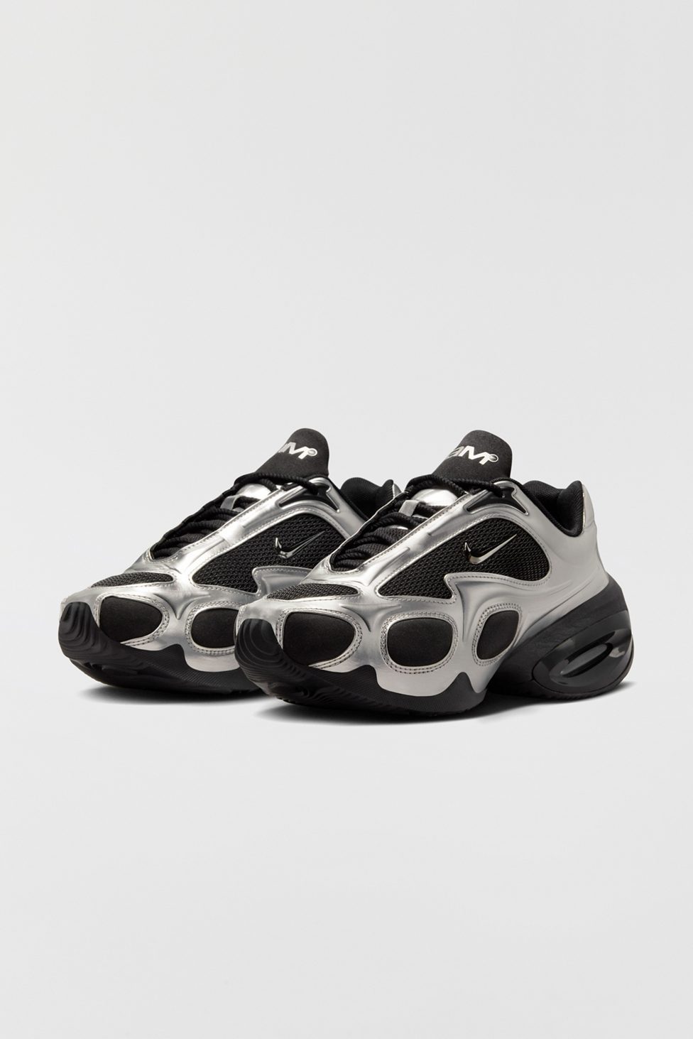 Nike Women's Air Max Muse Bold Sneakers - Black/Metallic Silver