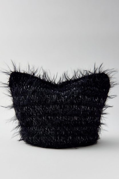 Mylo Square Beanie - Black