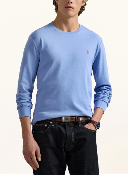 POLO RALPH LAUREN Longsleeve – HELLBLAU