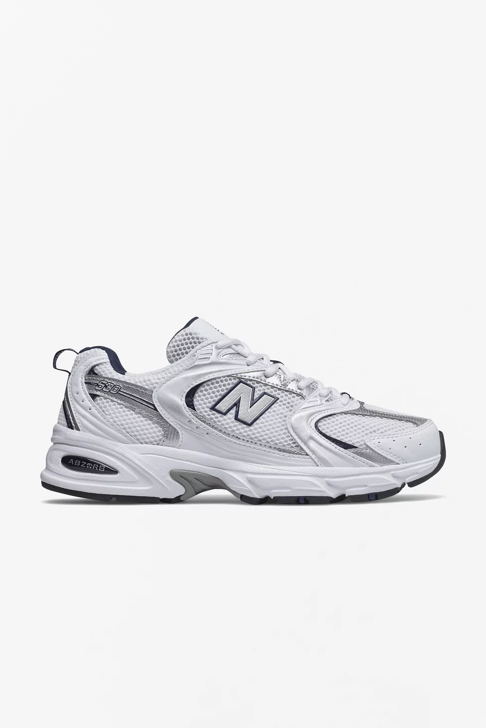New Balance 530 Sneakers - White with Natural Indigo