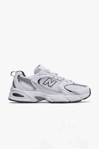 New Balance 530 Sneakers - White with Natural Indigo