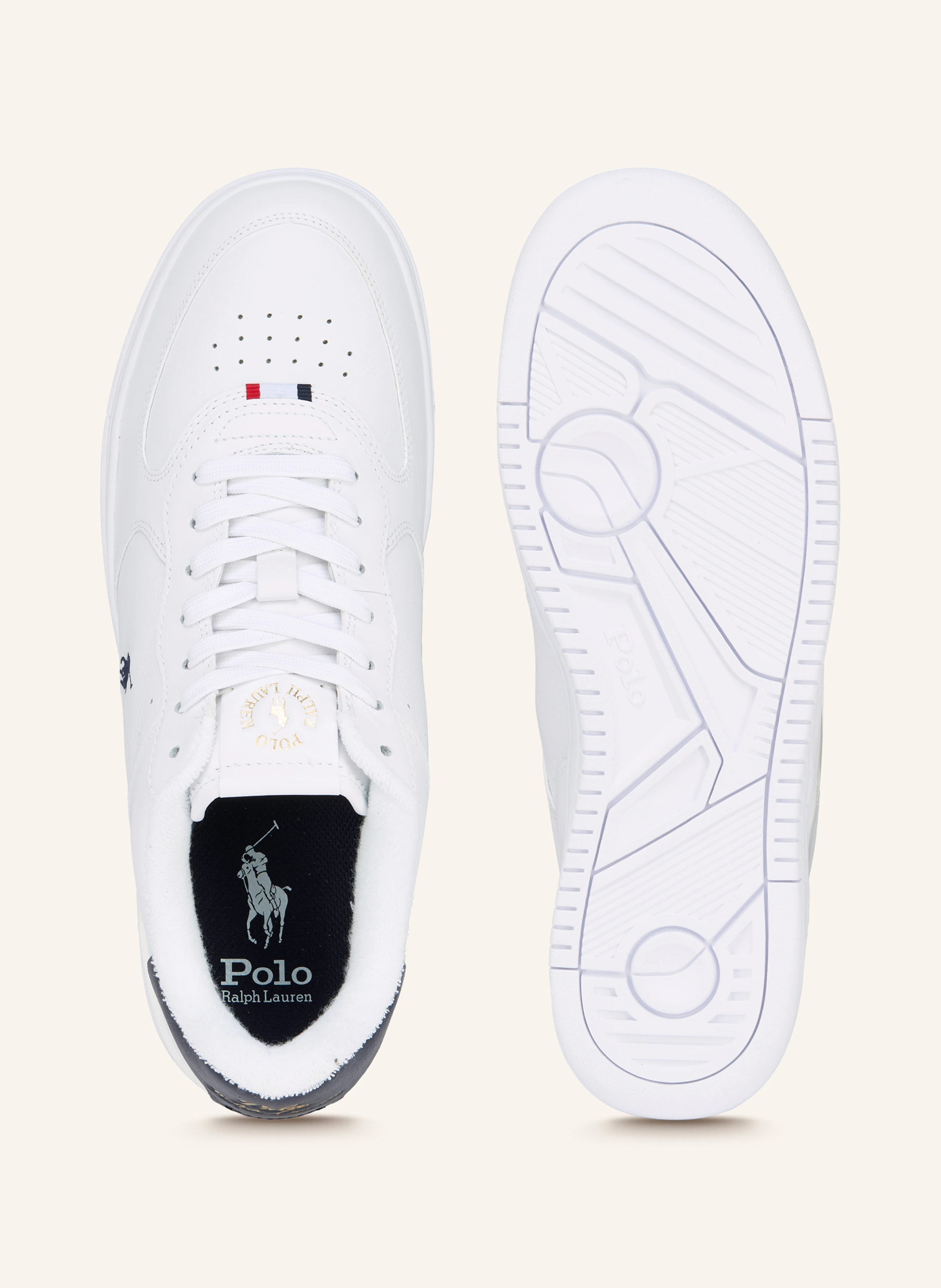 POLO RALPH LAUREN Sneaker MASTERS COURT – WEISS