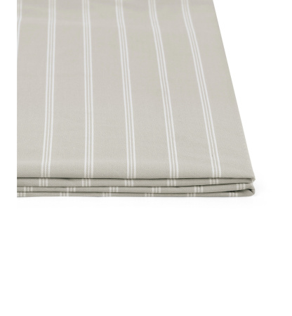 Tommy Hilfiger Printed 200-Thread Count Cotton Percale Sheet Set - Effortless Stripe Beige