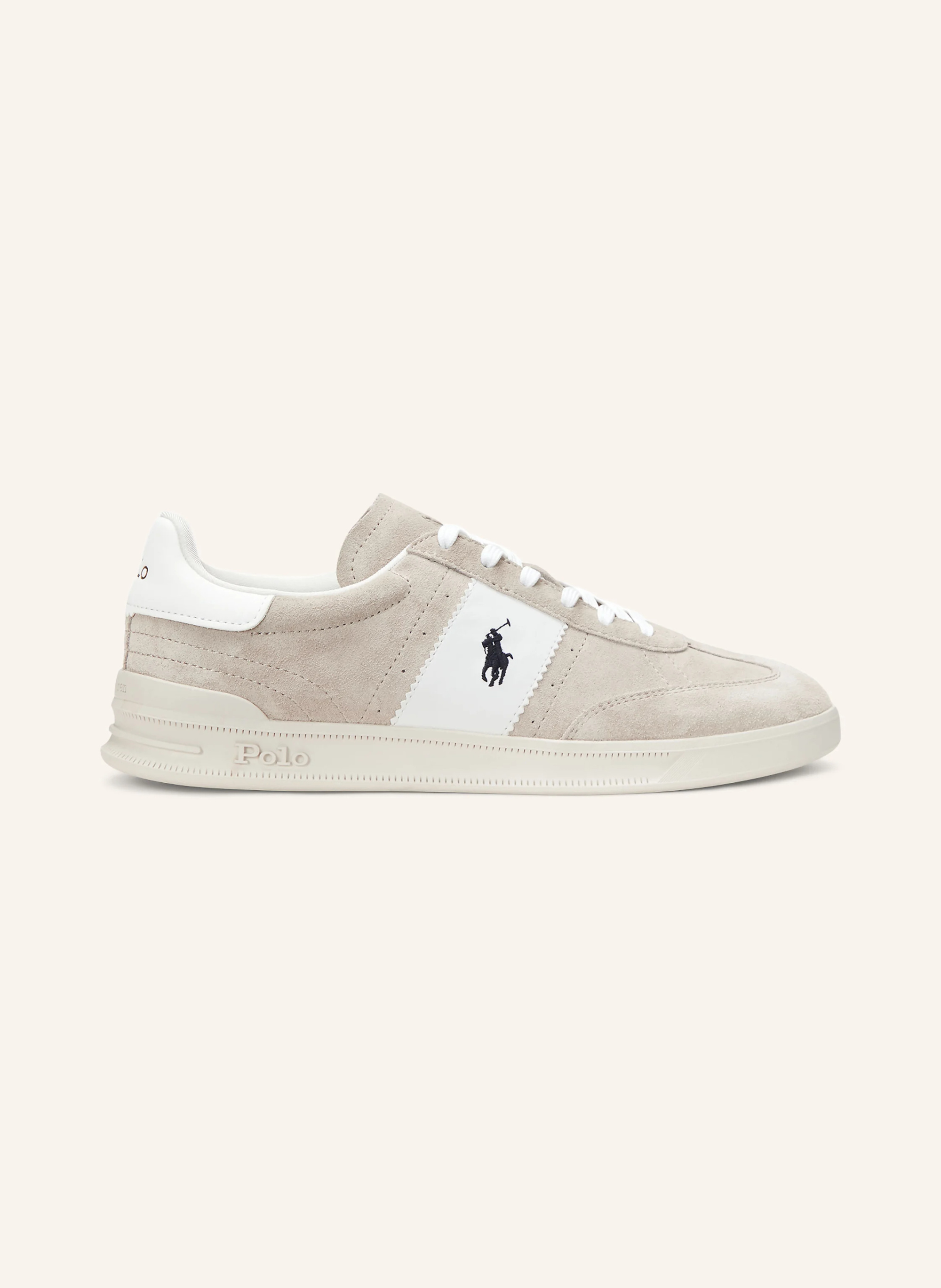 POLO RALPH LAUREN Sneaker – BEIGE / WEISS