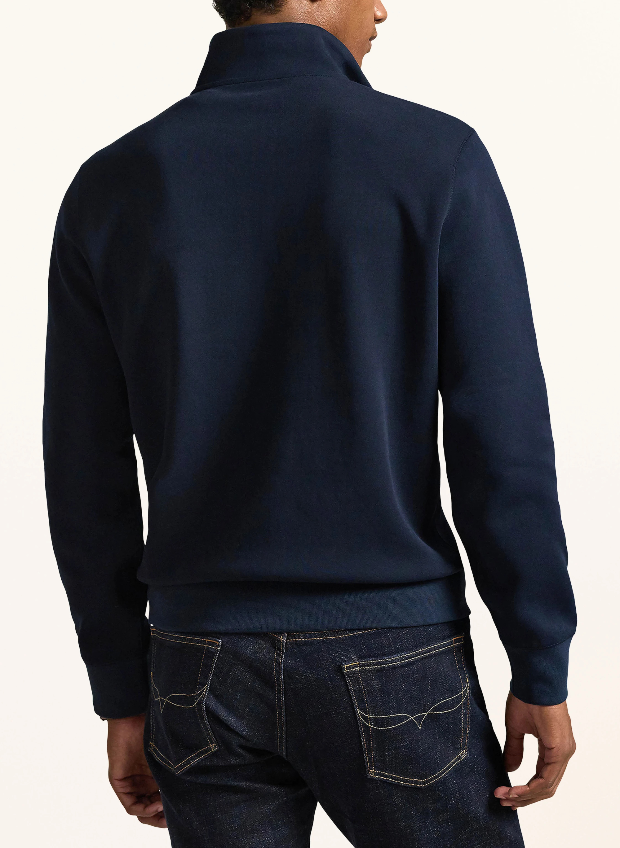 POLO RALPH LAUREN Jersey-Troyer – DUNKELBLAU