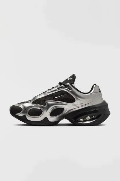Nike Women's Air Max Muse Bold Sneakers - Black/Metallic Silver