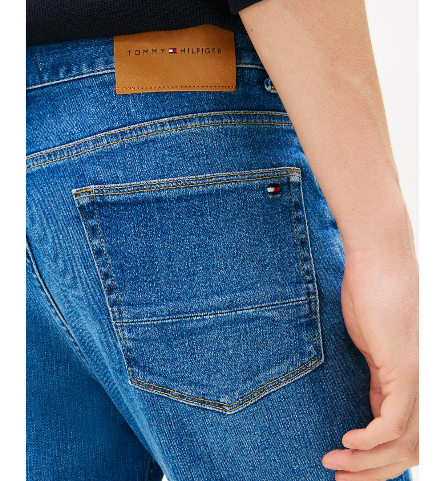 Tommy Hilfiger Men's Bleeker Slim-Fit Jeans - Mid Indigo